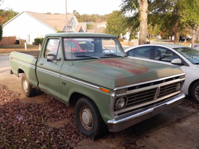 1973 Ford F100 SWB 2WD, 360FE Big Block, Runs & Drives, Great Condition 1973 Ford F-100 Custom