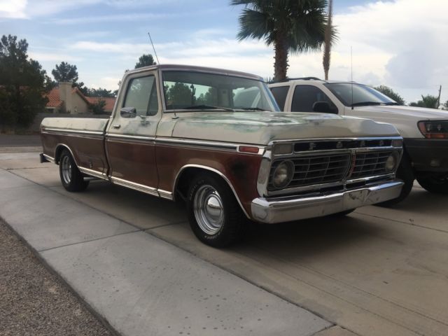 1973 FORD F100 XLT Ranger Camper Special, Fully Loaded, Runs Great, ZERO Rust 1973 Ford F-100 Camper Special