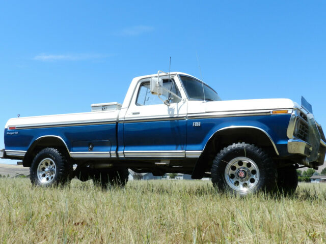 1973 Ford F250 4x4 ranger xlt original paint and body with papers 4 spd with air 1973 Ford F-250 ranger xlt