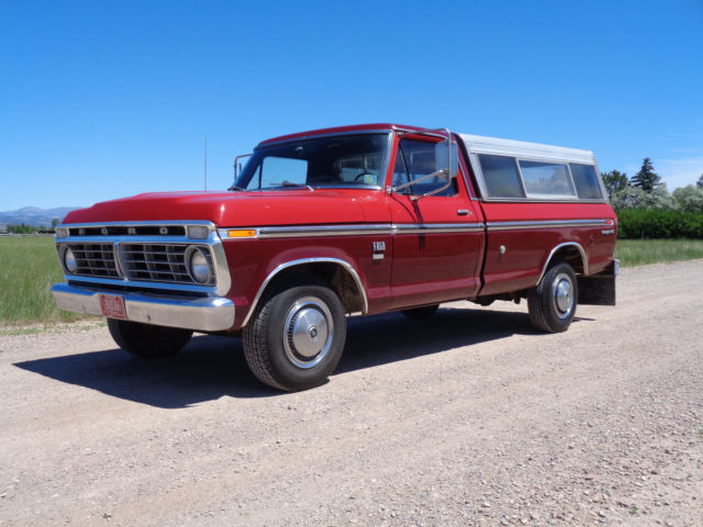 1973 Ford F250 F 250 Camper Special Ranger XLT solid western truck F100 F150 NR 1973 Ford F-250 Truck Pickup