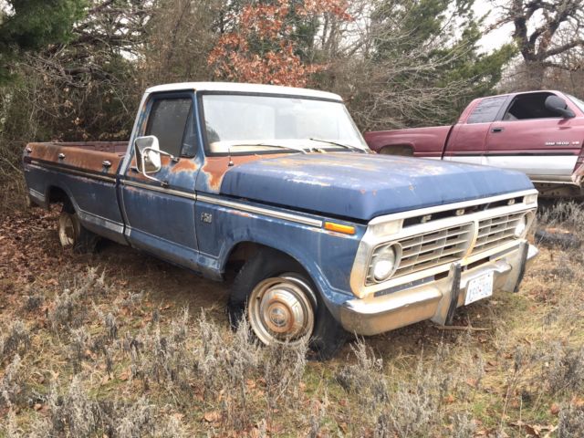 1973 Ford F250 Pickup Truck Custom 1973 Ford F-250