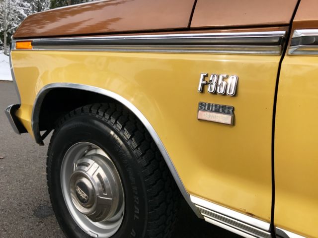 1973 Ford F-350 Ranger XLT Super Camper 81k Documented Orig. Mile Survivor w/ A/C - photo 11