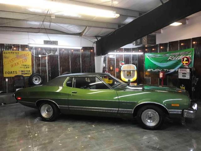 1973 Ford Gran Torino, Green with 95,232 Miles available now! 1973 Ford Torino 2 Door Hard top