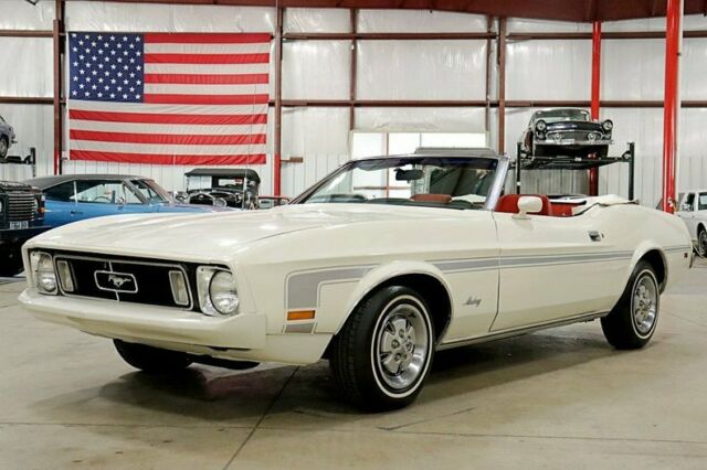 1973 Ford Mustang 11526 Miles Wimbledon White Convertible V8 Automatic 1973 Ford Mustang --