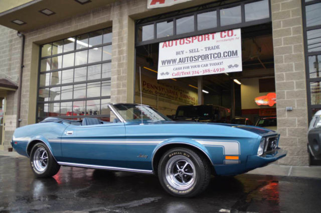 1973 Ford Mustang 2-Door Convertible 302 V8 w/Auto Tranmission "Fact - photo 12
