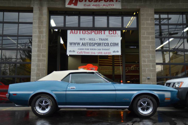 1973 Ford Mustang 2-Door Convertible 302 V8 w/Auto Tranmission "Fact - photo 4