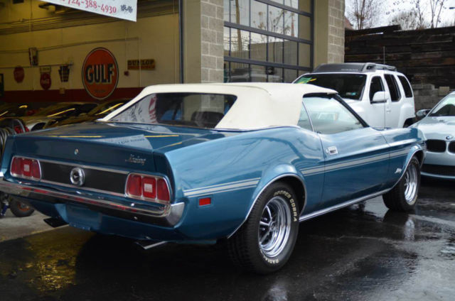 1973 Ford Mustang 2-Door Convertible 302 V8 w/Auto Tranmission "Fact - photo 5