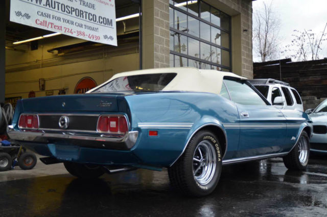 1973 Ford Mustang 2-Door Convertible 302 V8 w/Auto Tranmission "Fact - photo 6