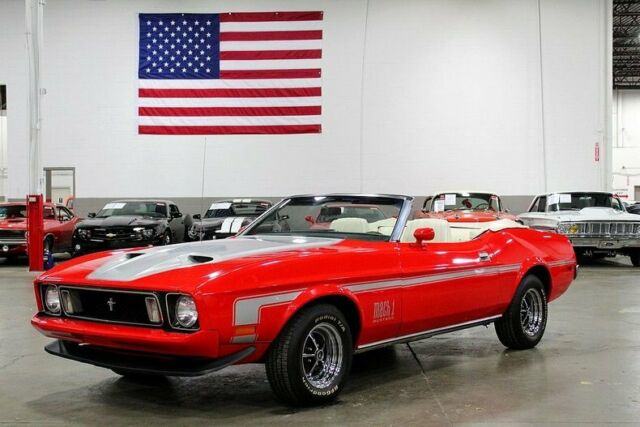 1973 Ford Mustang 61901 Miles Red 351cid V8 Manual 1973 Ford Mustang --