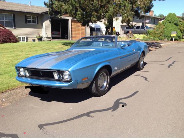 1973 Ford Mustang Convertible 351 Cleveland Numbers Matching 1973 Ford Mustang Convertible
