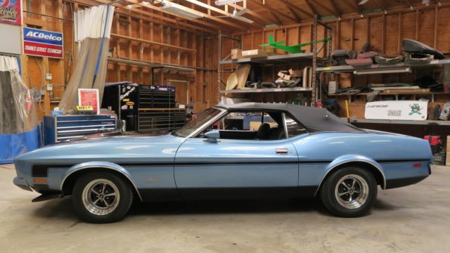 1973 Ford Mustang Convertible! Rebuilt 302 v8! P/S, Power Top! RARE! - photo 12