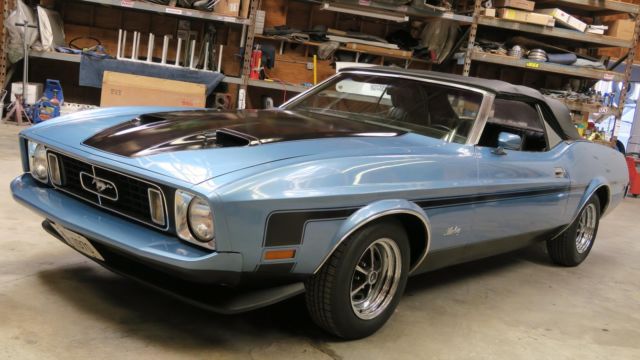 1973 Ford Mustang Convertible! Rebuilt 302 v8! P/S, Power Top! RARE! - photo 5