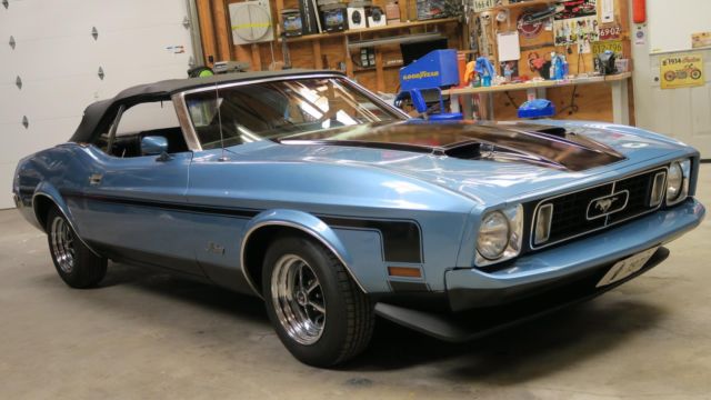 1973 Ford Mustang Convertible! Rebuilt 302 v8! P/S, Power Top! RARE! - photo 7