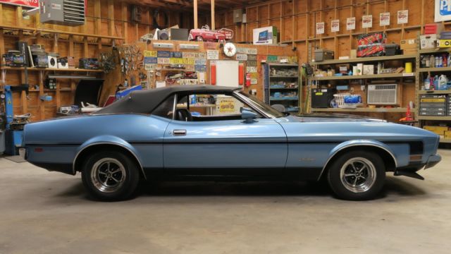 1973 Ford Mustang Convertible! Rebuilt 302 v8! P/S, Power Top! RARE! - photo 8