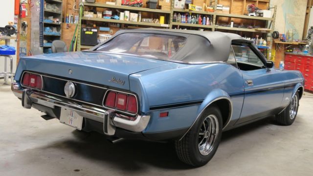 1973 Ford Mustang Convertible! Rebuilt 302 v8! P/S, Power Top! RARE! - photo 9