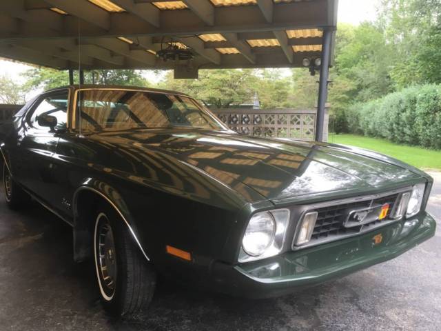 1973 Ford Mustang Bullitt Highland Green over Ginger - photo 2