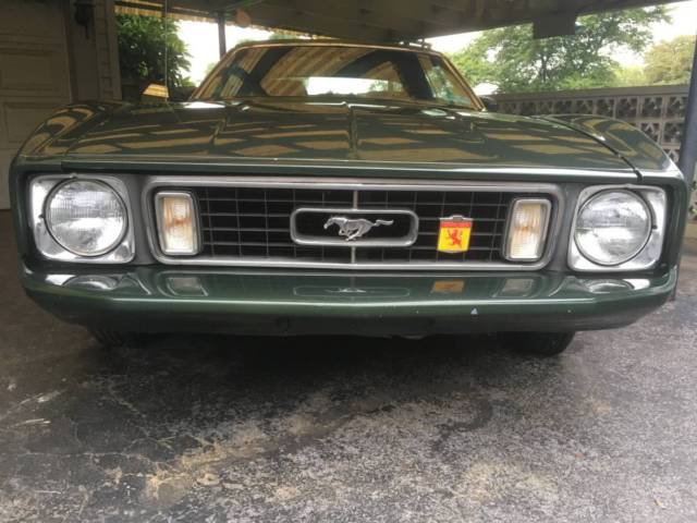 1973 Ford Mustang Bullitt Highland Green over Ginger - photo 3