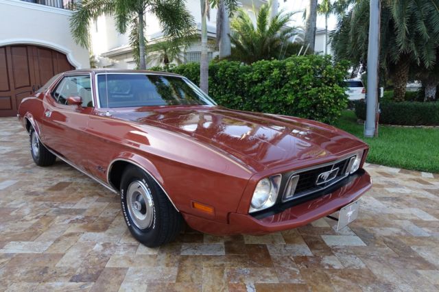 1973 FORD MUSTANG LOW MILES ACTUAL ORIGINAL VERY RARE FINAL VERSION 1973 Ford Mustang