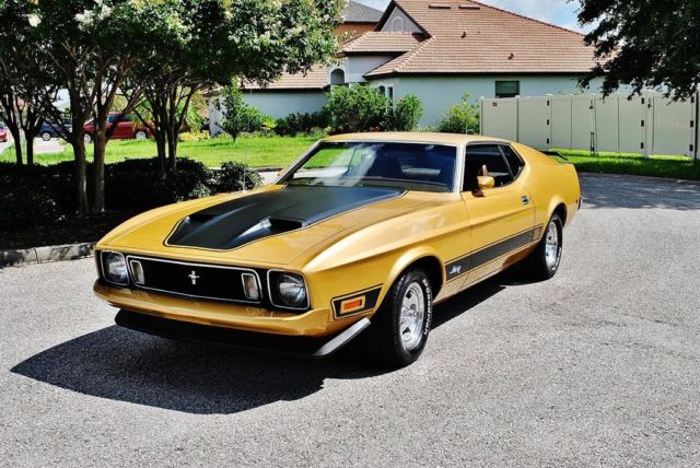 1973 Ford Mustang Mach 1 351 Clevland V8 Auto Low Miles A/C - photo 11