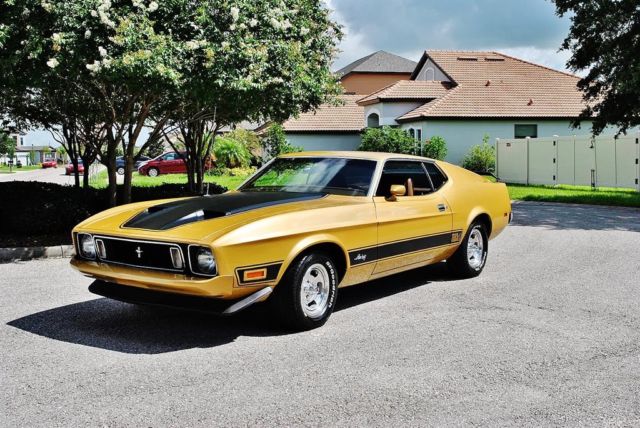 1973 Ford Mustang Mach 1 351 Clevland V8 Auto Low Miles A/C - photo 12