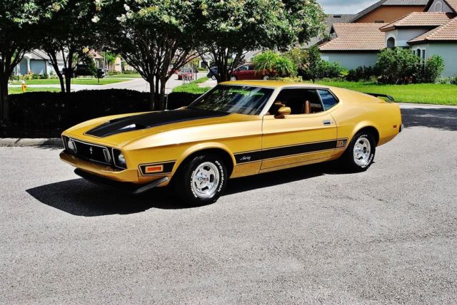 1973 Ford Mustang Mach 1 351 Clevland V8 Auto Low Miles A/C - photo 13