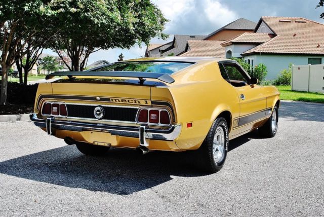 1973 Ford Mustang Mach 1 351 Clevland V8 Auto Low Miles A/C - photo 4