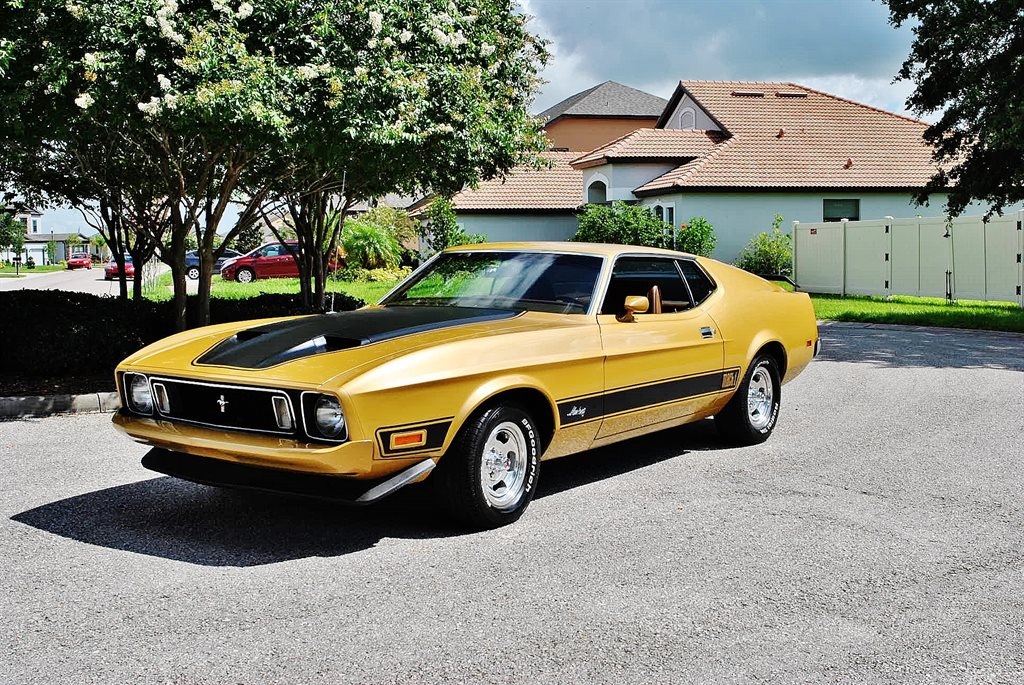 1973 Ford Mustang Mach 1 Numbers Matching 351 V8 A/C PS PB - photo 11