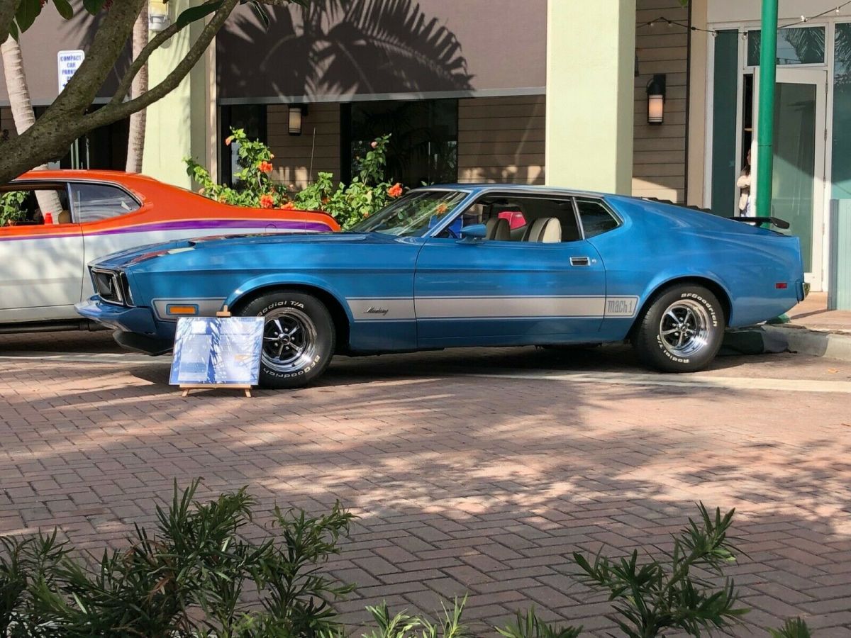 1973 FORD MUSTANG MACH 1 351C COBRA JET 4 SPEED RARE 1 OF 2 EVER BUILT 1973 Ford Mustang MACH 1