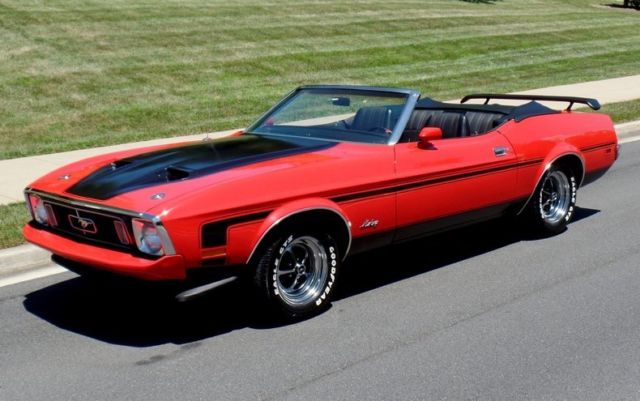 1973 Ford Mustang Mach 1 Convertible Flemings Ultimate Garage 1973 Ford Mustang Mach 1 Convertible