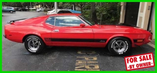1973 Ford Mustang Mach 1 Coupe Rebuilt 8-Cyl 3--Spd Automatic RWD FLORIDA c84255 1973 Ford Mustang Mach 1 Coupe