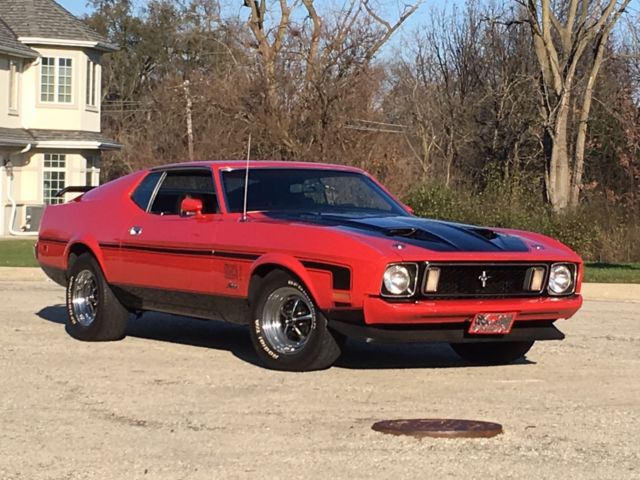 1973 Ford Mustang MACH 1- DOCUMENTED- 1973 Ford Mustang MACH 1