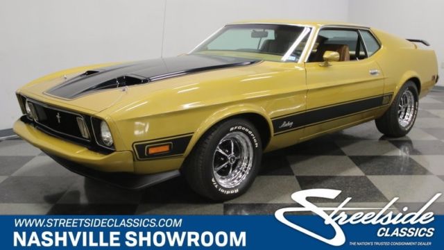1973 Ford Mustang Mach 1 Fastback 351 V8 3 Speed Automatic Classic Vintage Colle 1973 Ford Mustang Mach 1