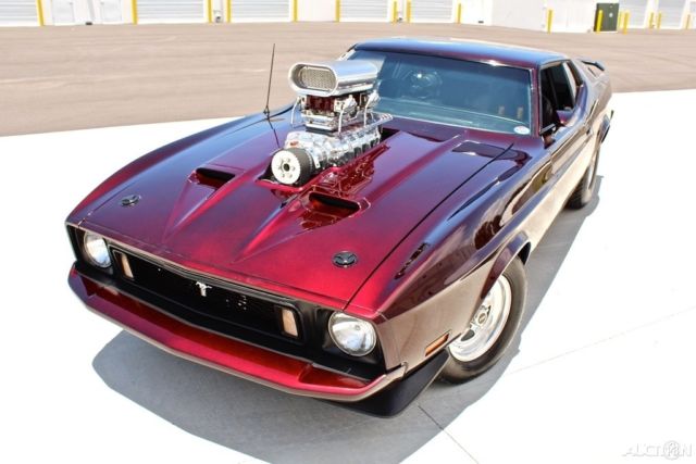 1973 Ford Mustang Mach 1 Fastback Pro-Touring / 900+HP / NOS / 514 Supercharged V8 - photo 2