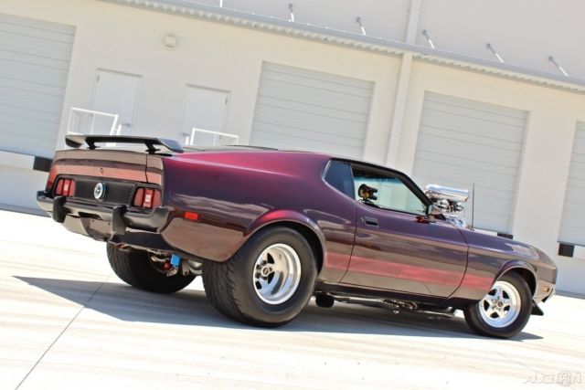 1973 Ford Mustang Mach 1 Fastback Pro-Touring / 900+HP / NOS / 514 Supercharged V8 - photo 7
