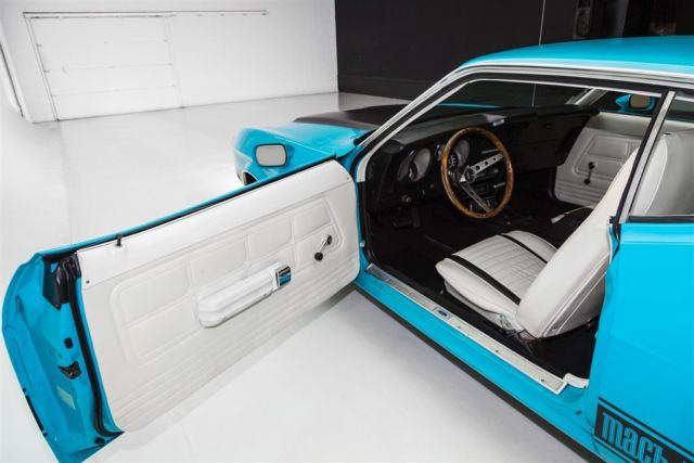 1973 Ford Mustang Mach 1, New Chrome Magnums - photo 5