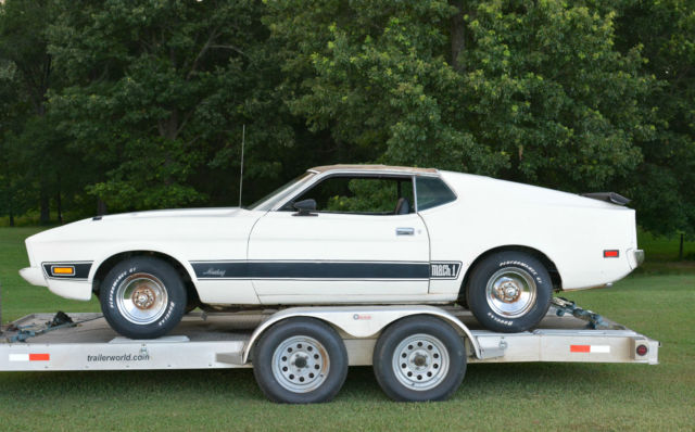 1973 FORD MUSTANG MACH 1 SPORTSROOF PROJECT 1973 Ford Mustang
