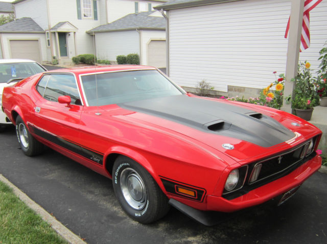 1973 Ford Mustang Mach I - Q Code - 4 Speed - Low Mileage - Unrestored 1973 Ford Mustang Mach1 Q code