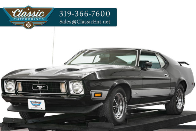 1973 Ford Mustang Sport Roof with Mach 1 Trim 4 Speed 351 V8 Dual Exhaust 1973 Ford Mustang Sport Roof Mach 1 Trim