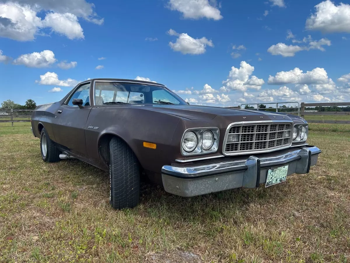 1973 FORD RANCHERO GT 500 a BEAUTIFUL RAT RANCHERO, cold A/C, a real head turner 1973 Ford Ranchero GT 500