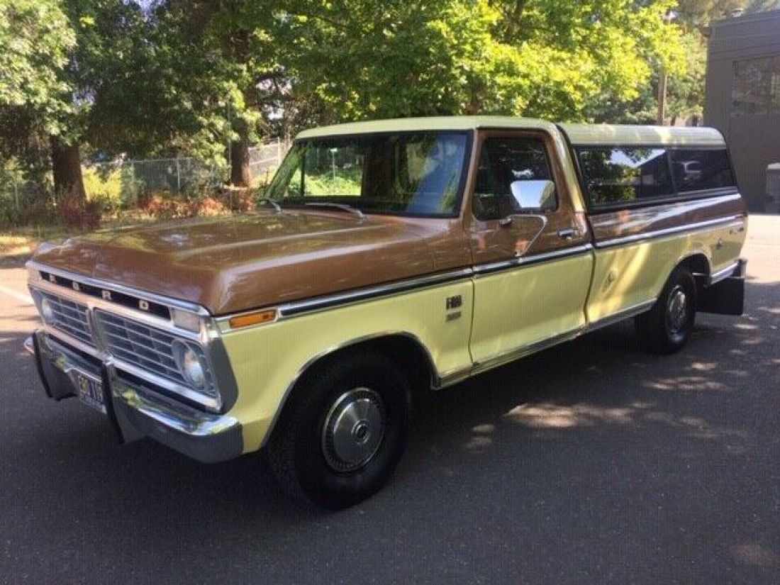 1973 Ford Ranger XLT F100 2 Owner Original Survivor NO RESERVE AUCTION 1973 Ford F-100