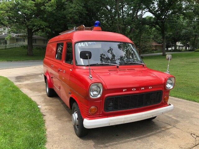 1973 Ford Transit 130 Camper Van RV Motorhome (ex German Depart. Fire Vehicle) 1973 Ford Other