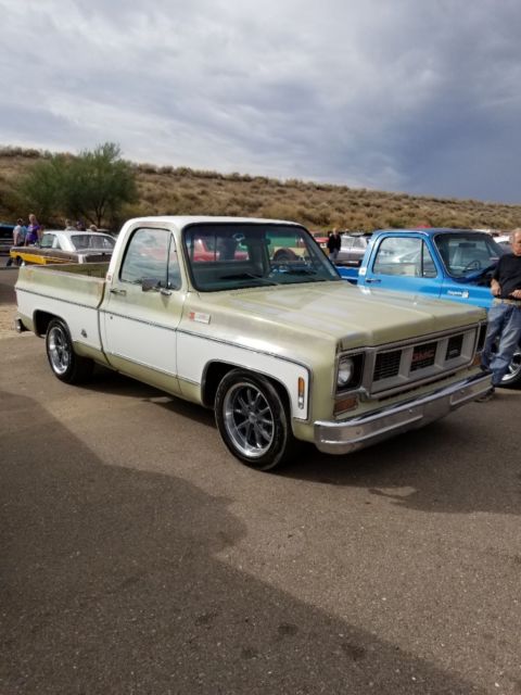 1973 GMC C1500 C10 C-10 squarebody square body chevy chevrolet patina original 1973 GMC Sierra 1500
