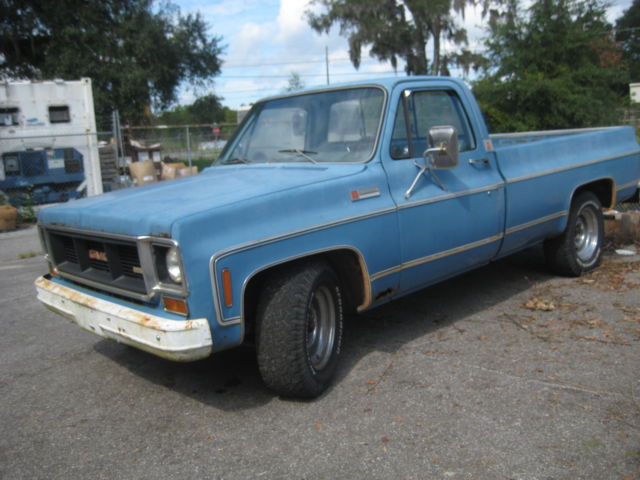 1973 GMC C1500 Super Custom long bed truck 1973 GMC Sierra 1500