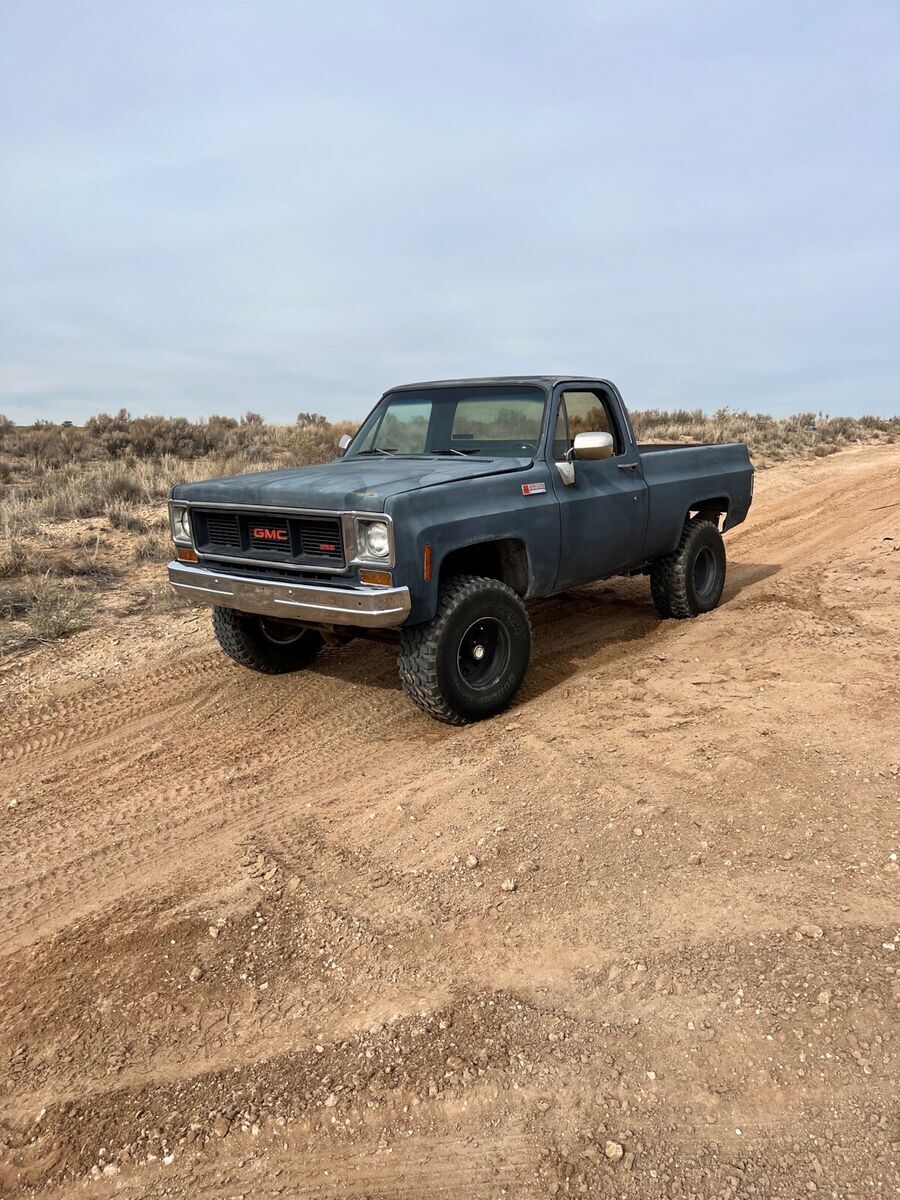 1973 GMC Pickup Pickup Grey 4WD Manual K15 1973 GMC Pickup K15
