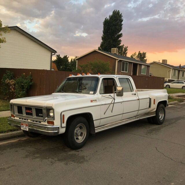 1973 GMC Sierra Grande c3500 Dually Square body 3500 one ton original big block 1973 GMC Sierra 3500