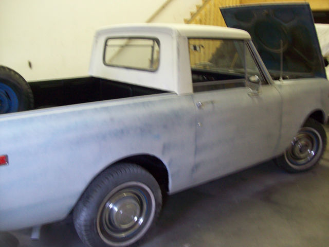1973 IHC Scout II With Snow Plow 1973 International Harvester Scout