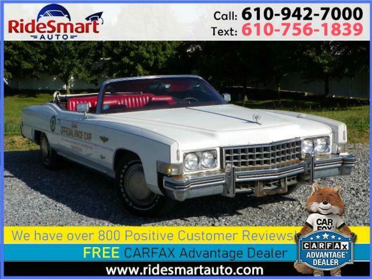 1973 Indy Pace Car Replica Convertible. One of 566 Ever Made 1973 Cadillac Eldorado