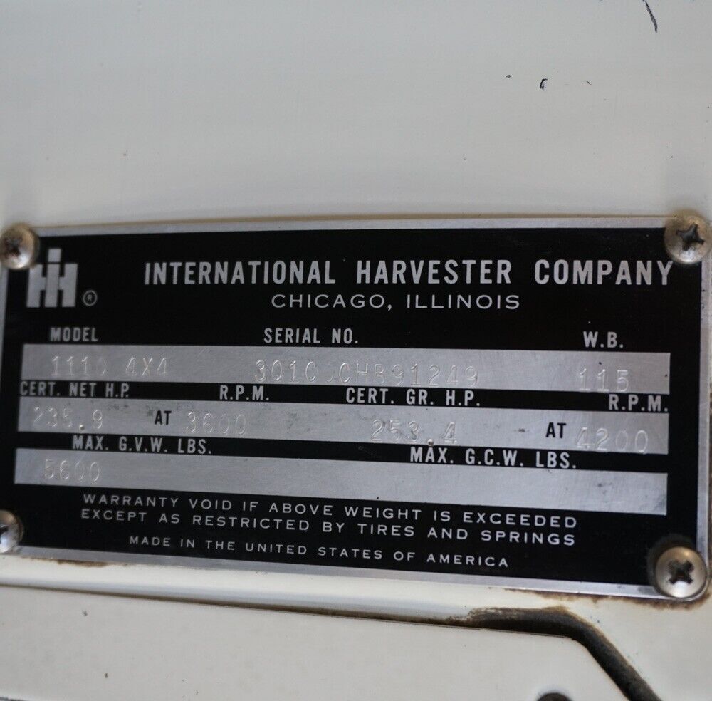 1973 International Harvester 1110 - photo 6