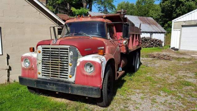1973 International Harvester Loadstar 1600 Dump Truck All Original Working 140k 1973 International Harvester Other 1600