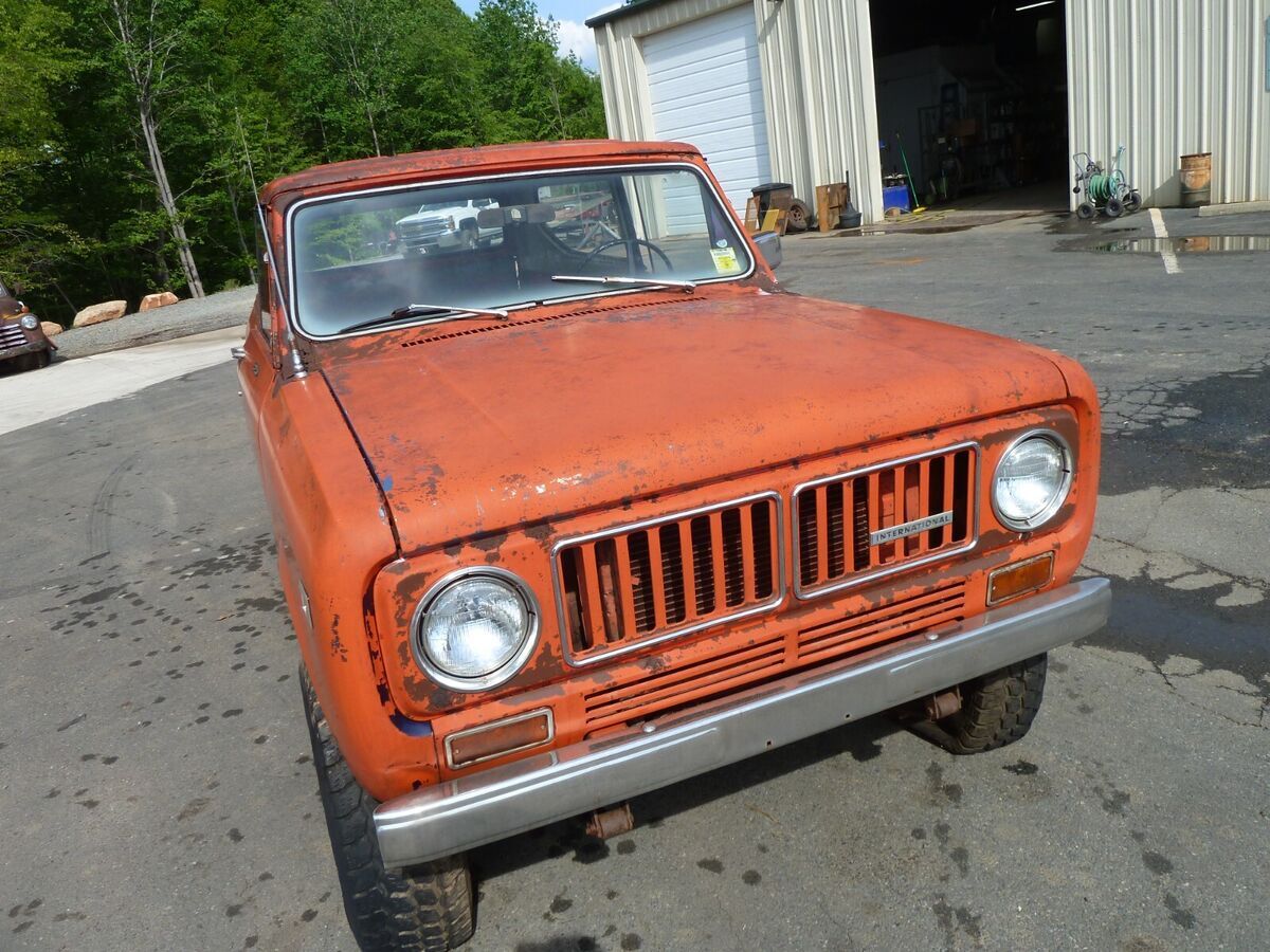 1973 international harvester scout 345 V8 POWER BRACKS 4X4 1973 International Harvester Scout